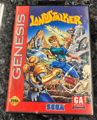 Sega Genesis - Landstalker (SOLO CAJA Y JUEGO) - ¡A LA VENTA!! Foto 1 de 4