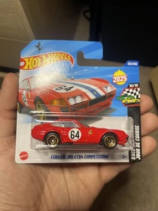 Hot Wheels Ferrari 365 GTB4 Competizione - Race Day 10/10 L Case 2025 - Picture 1 of 2