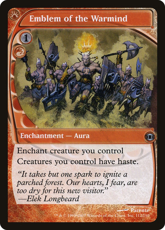 Emblem of the Warmind #112 (Foil) (MP) Future Sight FUT Magic MTG - Image 1 of 1