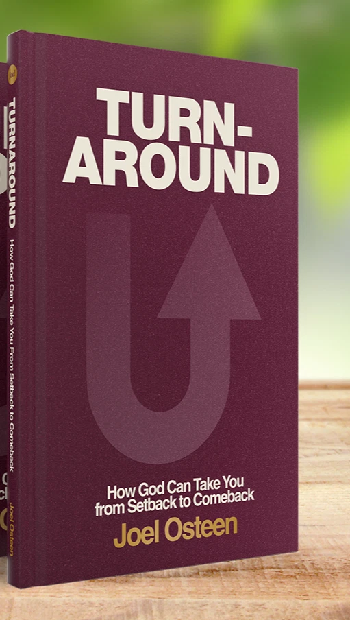 Turnaround: How God Can Take You from Setback to Comeback Joel Osteen Book NEW