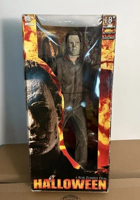 "Figura de carrete de Halloween de 18"" Michael Myers Rob Zombie Toys Neca 2007" Foto 1 de 4