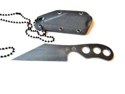 New from maker Fred Perrin tactical Neck Knife with limited Production # 533/600 - Image 1 of 4