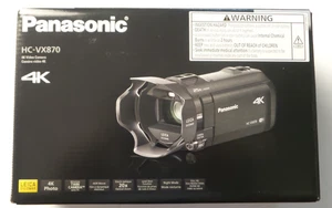 Panasonic HC-VX870K Videocamera 4K Ultra HD - NUOVA - HC-VX870 - Foto 1 di 6