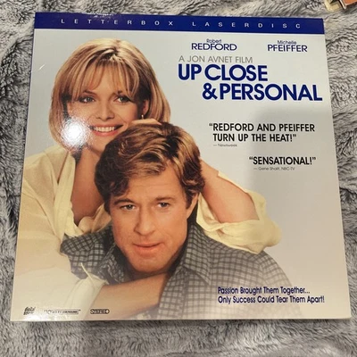Up Close And Personal (Excellent 2 Laserdisc Set) Robert Redford Free Shipping - Image 1 of 4