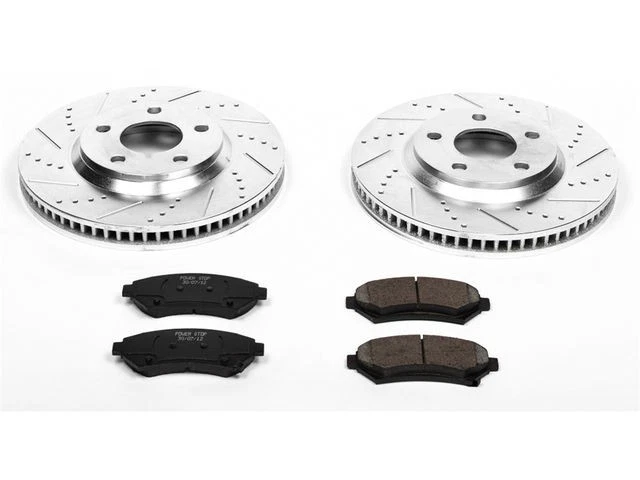 Kit de pastillas de freno delanteras y rotor para Cadillac DeVille 1997-2005 1998 1999 NW693NT Foto 1 de 1