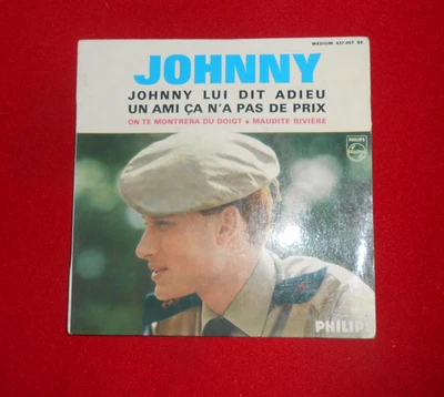 Johnny Hallyday – Johnny lui dit adieu 45 tours - Photo 1/4