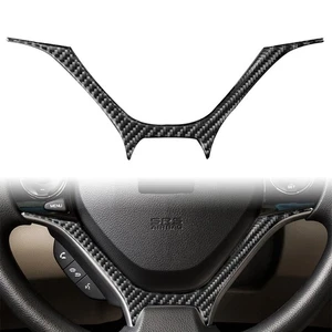 Cubierta del panel del volante de fibra de carbono Trim para Honda Civic 9. 2012-2015 - Imagen 1 de 10