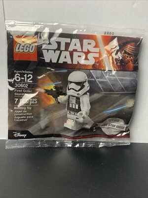 LEGO STAR WARS #30602 FIRST ORDER STORMTROOPER POLYBAG MINIFIGURE ITEM #66138540 - Image 1 of 2