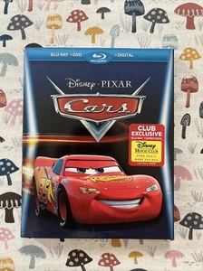Cars Disney/Pixar (Blu ray/DVD + Digital, Movie Club Exclusive) w/Slip, NEW - Picture 1 of 4