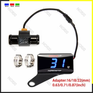 Medidor de temperatura del agua Pantalla digital Temperatura 0~120°C Coche Motocicleta Medidor Sensor - Imagen 1 de 33