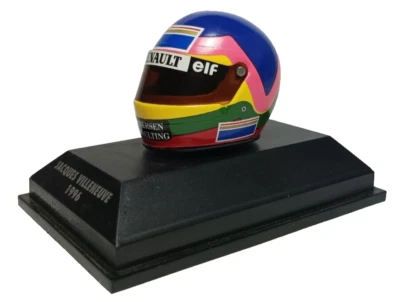 MINICHAMPS Helm 1996 Jacques Villeneuve 1:8 Formel 1 Williams - Bild 1 von 4