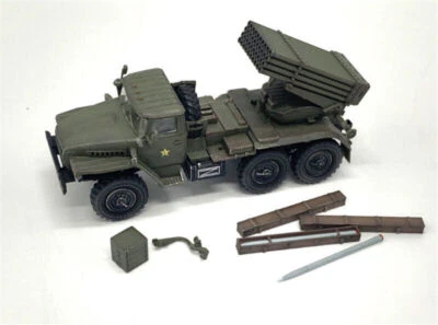 ARTISAN DW7407 1/72 BM21 Hail bazooka Finished Tank Model With 1 Solider - Image 1 of 4