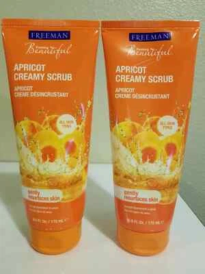 FREEMAN Facial Creamy Scrub - Apricot ( YOU WILL GET TWO TUBES!!!! ) - Image 1 of 2