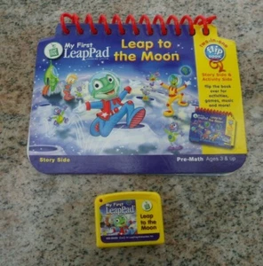 My First Leap Pad Leap Frog Book And Cartridge Leap To The Moon Learning - Picture 1 of 8