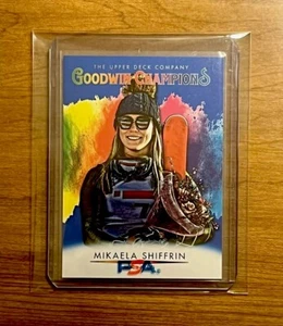 MIKAELA SHIFFRIN 💎GREATEST DOWNHILL/ALPINE SKIER IN HISTORY !!!✨ROOKIE✨ CARD - Picture 1 of 2