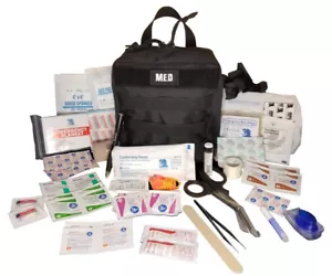 Elite Erste Hilfe GP IFAK Level 1 Kit mit Molle & Rip-Away Rückenlehne für Auto Kopfstütze - Bild 1 von 4
