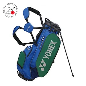 Yonex Golf Carry Stand Bag 9.5 x 47in 5way Divider Lightweight 2.6kg Blue/Green - Picture 1 of 10