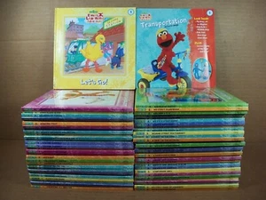 Sesame Street Elmo's Learning Adventure Hardcover & Activity Book Set~YOU CHOOSE - Imagen 1 de 62