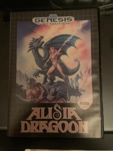 Sega Genesis Alisia Dragoon CIB Box Manual And Cartridge - Picture 1 of 5