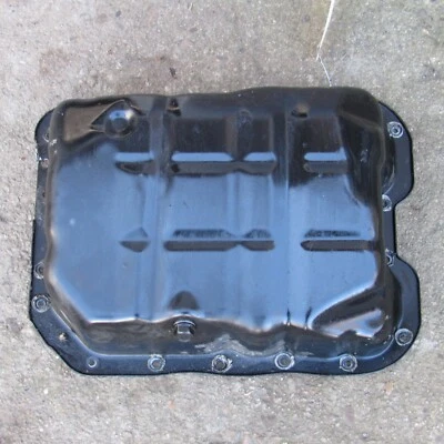 Hyundai Sonata 2011-2014 motor 2.4 cárter de aceite inferior acero negro OEM 66947 Foto 1 de 4