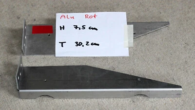 Rackwinkel 19“ Zoll zwei Höheneinheiten 1,5 HE (7,5 cm) Schwarz black - Bild 1 von 4