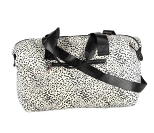 Mali-Lili Women's Weekender Duffle Bag Leopard Print Luggage Carry - Picture 1 of 6