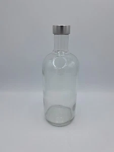 Absolut Vodka Botella Exhibición Vidrio Transparente Vacía 700ml Muy Rara De Colección - Imagen 1 de 6