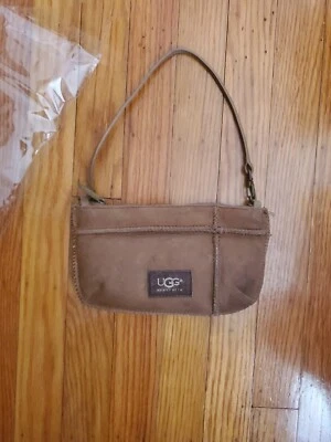 Mini bolsa de hombro Ugg Shearling Australia con cremallera para mujer Foto 1 de 4