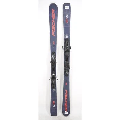 Esquís de demostración Fischer RC One 82 para adultos con fijaciones - 173 cm usados Foto 1 de 4