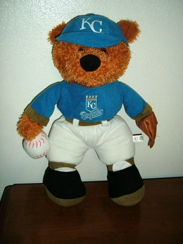 MLB Kansas City Royals Baseball Plush Bear Cover