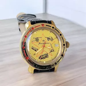 Rare Soviet Military Watch Vostok KOMANDIRSKIE 17 jewerly - Picture 1 of 6