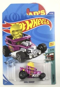 HOT WHEELS 2020 Pink Skull Shaker  Tooned 7/10, Special Feature Head Rock - Picture 1 of 4