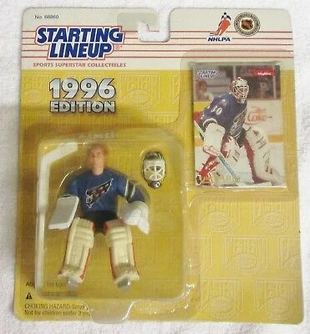 Jim Carey Washington Capitals NHL 1996 Starting Lineup Figure NIB CAPS Hockey Cover