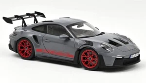 PORSCHE 911 GT3 RS - 2022 - Gris Ártico / Rojo - NOREV 1:18 - Imagen 1 de 6