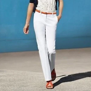 BODEN Bootcut Flare Slim Trousers Sz 4P - Picture 1 of 6