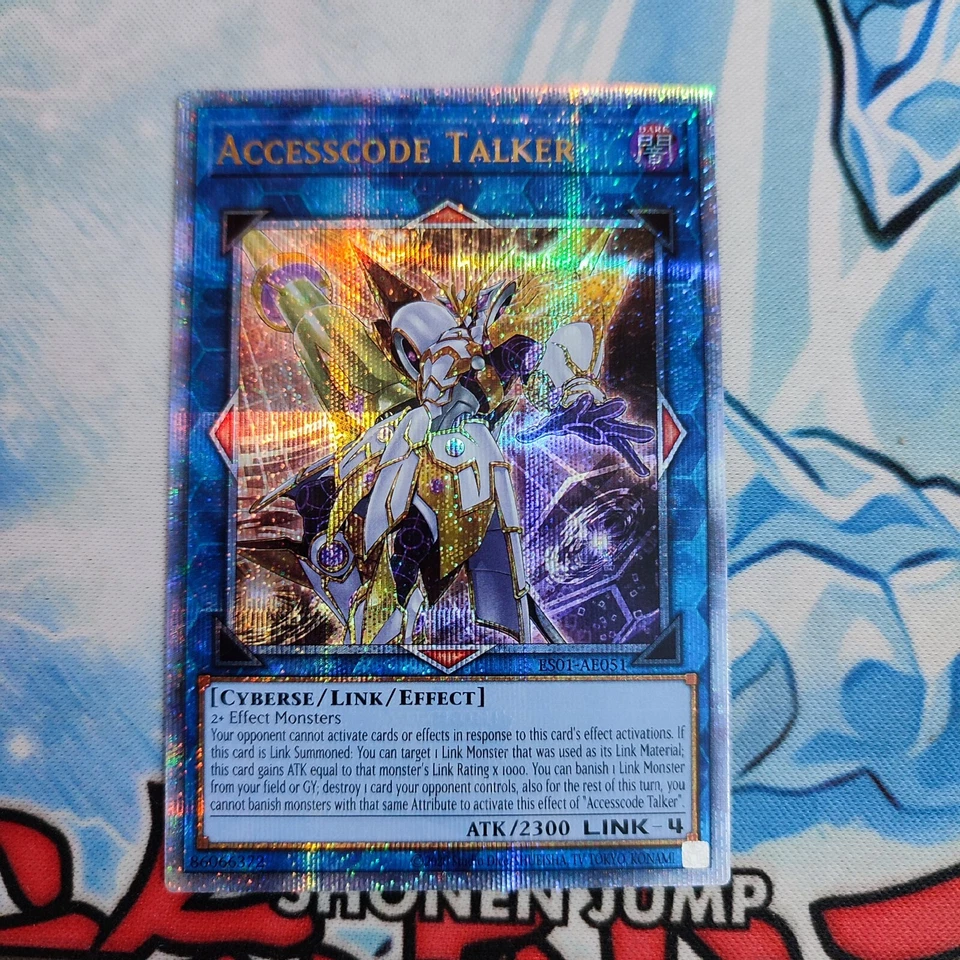 Yugioh Asian English Accesscode Talker ES01-AE051 QCSE Original - Image 1 of 1