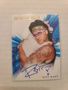 2021 UD Goodwin Champions Goudey Autographs Riff Raff #GA-RR Auto Rapper - Picture 1 of 2