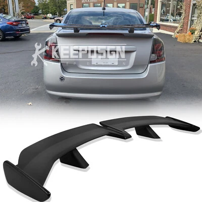 For Nissan Sentra Altima 54" Rear Trunk Spoiler GT PRO Racing Wing Matte Black Foto 1 de 4