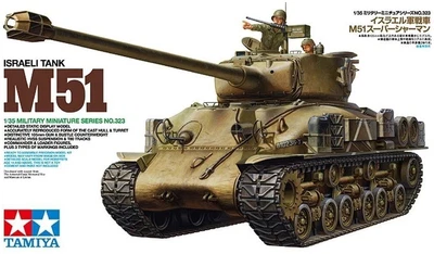 Tamiya 35323 Israeli Tank M51 Kit Montaggio 1/35 - Immagine 1 di 2