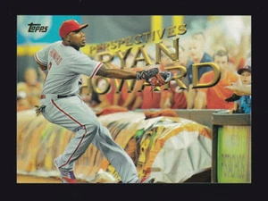 2016 Topps Series 1 #P-20 RYAN HOWARD Philadelphia Phillies PERSPECTIVES Insert - Picture 1 of 2