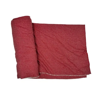 Golden D'Or Fabrics Red White Silver Metallic Chevron Woven Fabric Bolt 10 Yards - Image 1 of 4