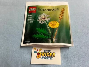 Lego Botanicals 30701 Field Flowers Paper Bag New/Sealed/Hard to Find - Picture 1 of 2