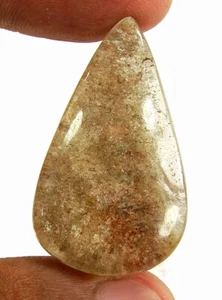 64.40 Ct Natural Lodolite Garden Scenic Quartz Loose Gemstone Cab Stone - 2303 - Picture 1 of 2