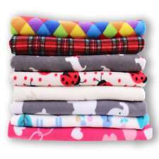 Printed Smooth Anti-pill Polar Fleece Tartan Animal Pattern Kids Blanket Fabric