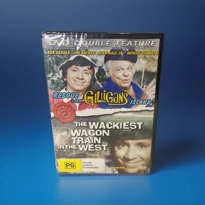 Rescue From Gilligans Island & Wackiest Wagon Train Dvd Brand New & Sealed - Image 1 of 4