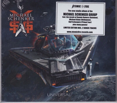 Michael Schenker Group 2022 CD - Universal +2 (Ltd Digi) Scorpions/Accept Sealed - Image 1 of 2