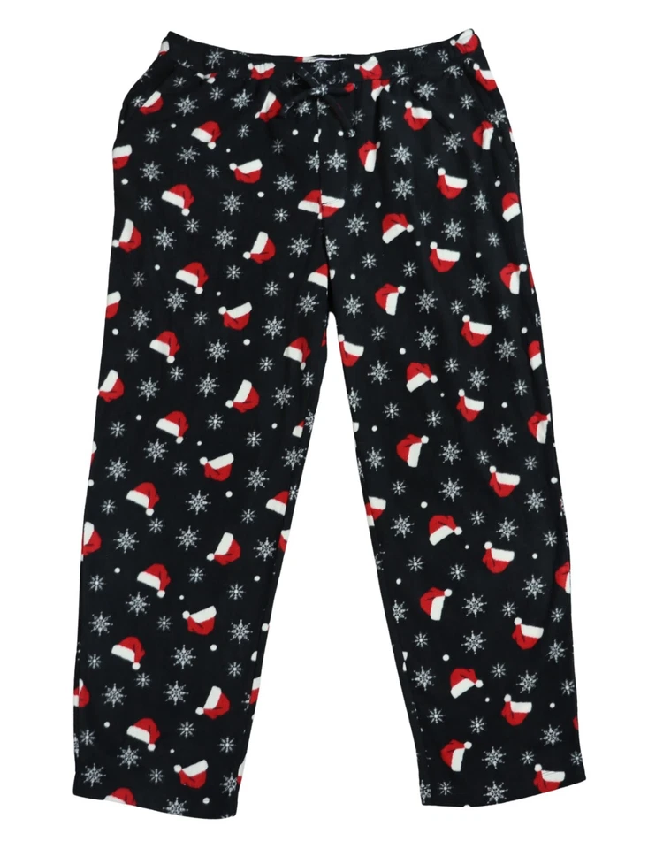 Calça pijama masculina cintura cordão lã aconchegante estampa férias quarto clube nova com etiquetas - Imagem 1 de 1