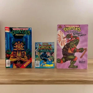 TMNT Comic Book Set Classics Digest Turtles Adventures Storybook Adventure - Picture 1 of 10