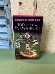 100 YEARS OF BOSTON RED SOX HISTORY 1901-2001 VHS BOX SET VERIZON Baseball - Picture 1 of 7