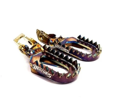 Espieras de acero inoxidable ProPegs KTM 2018-2023 todos los modelos desplazadas -5 mm abajo -5 mm traseras Foto 1 de 4